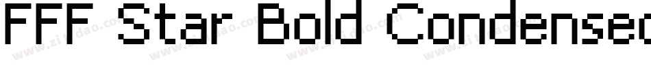FFF Star Bold Condensed字体转换